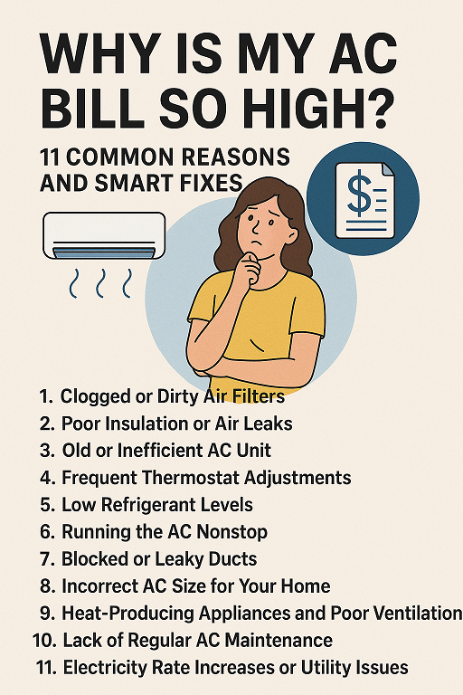 Why Is My AC Bill So High? 11 Shocking Reasons & Smart Fixes to Save Big